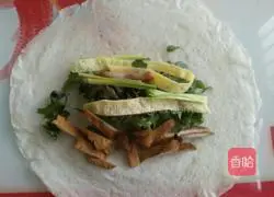 Shepherd's Purse Spring Rolls Recipe Illustration 13