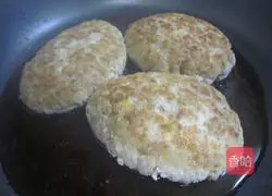 Illustration of how to make tofu burger 8