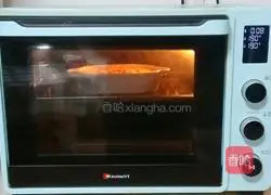 Illustration of how to make sausage and vegetable baked rice 11