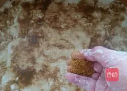 Sesame paste flower roll.Illustration of how to make it 3