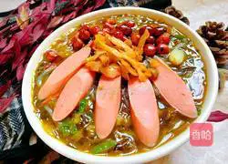 Sauerkraut rice noodles Illustration of practice 10