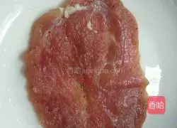 Illustration of how to make fried cheese chicken steak burger 3