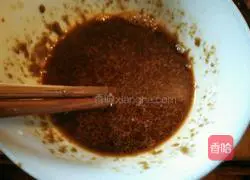 Illustration of how to make sesame cold noodles 8