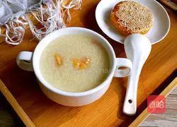 Illustration of how to make millet and sweet potato porridge 6