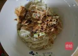 Illustration of homemade cold noodles 6