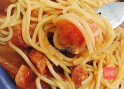 Illustration of how to make tomato pasta 8