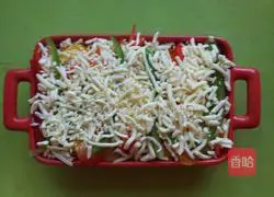 Illustration of how to make tomato and chicken baked rice 12