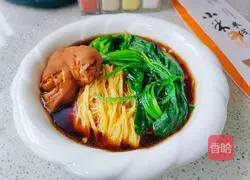 Illustration of how to make hoof rice noodles 10