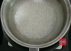 Illustration of how to make fish and vegetable porridge (baby food supplement) 2