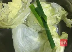 Cantonese style - Illustration of how to make lettuce porridge 2
