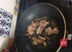 Illustration of how to make braised beans and noodles 4