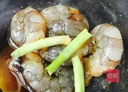 Illustration of how to make shrimp burrito 2