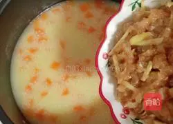 Chicken, millet and radish porridge recipe 10