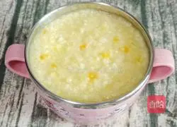 Wild rice millet porridge (baby food supplement) Illustration of how to do it 8