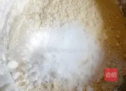 Illustration of how to make cornmeal cake 2