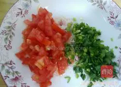 Illustration of how to make braised rice with shredded beans, ground meat and minced meat 4