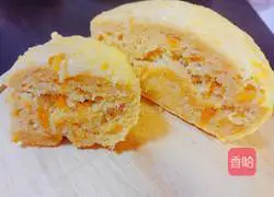 Illustration of how to make pumpkin hair cake 7