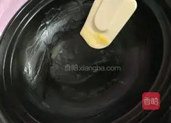 Illustration of how to make sausage clay pot rice 6