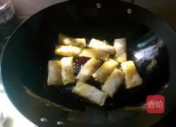 Illustration of how to make fried spring rolls 2