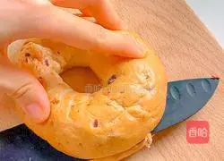 Tuna clams Fruit Burger ~ Illustration of How to Make Tight and Chewy 2