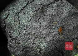 Illustration of how to make black rice cake 10