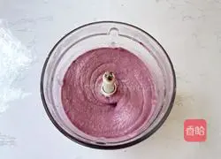 Illustration of how to make taro paste and meat floss cake box 16