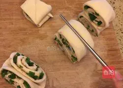 Illustration of how to make pepper, salt and scallion rolls (nutritious breakfast) 12