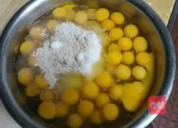 Illustration of how to make cornmeal cake 3