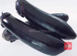 Illustration of how to make eggplant boxes 1