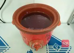 Illustration of how to make purple sweet potato porridge 6