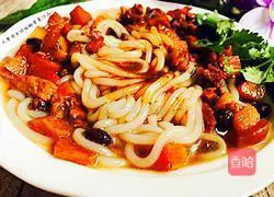 Illustration of how to make big bone soup noodles 16