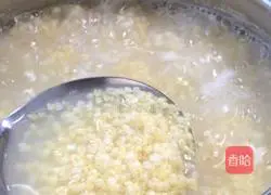 Illustration of how to make melon and millet porridge 5