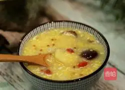 Illustration of how to nourish the spleen and moisten the lungs porridge 7