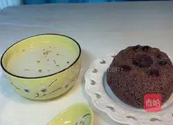 Illustration of how to make purple rice cake 14