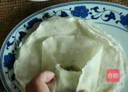 Illustration of how to make spring rolls that he fried for me and my son 4