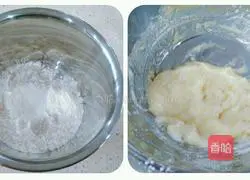 Illustration of how to make cream fruit box 2