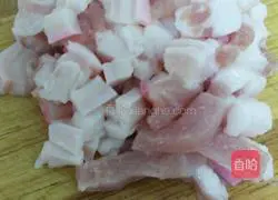 Illustration of how to make braised noodles with beans and tripe 5