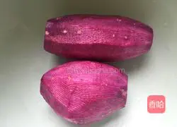 Purple sweet potato cake recipe 2