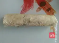 Illustration of how to make shepherd’s purse spring rolls 17