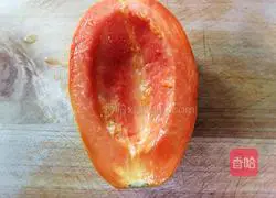 Illustration of how to make papaya, white fungus and millet porridge 2