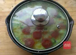 Egg Baked Illustration of how to make rice 8