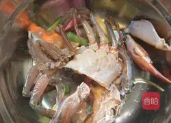 Illustration of how to make shrimp, crab and seafood porridge 3