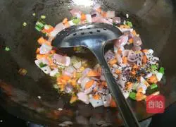 Illustration of Korean squid rice bowl 4 