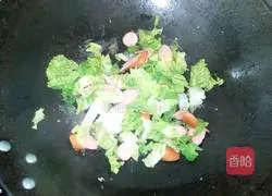 Illustration of how to make fried rice noodles 5