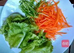 Illustration of how to make burgers I learned 6