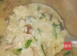 Illustration of how to make fresh preserved egg and lean meat porridge in private house 8