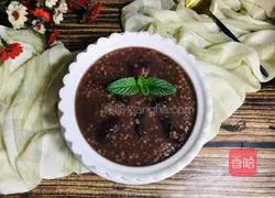 Illustration of how to make mulberry and millet porridge 7