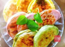 Illustration of how to make three-color and three-fresh vegetable boxes 7