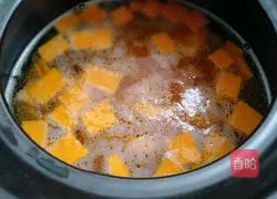 Illustration of how to make pumpkin porridge 4