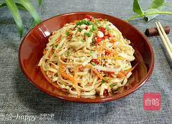 Illustration of how to make cold noodles (simple home-cooked version) 9